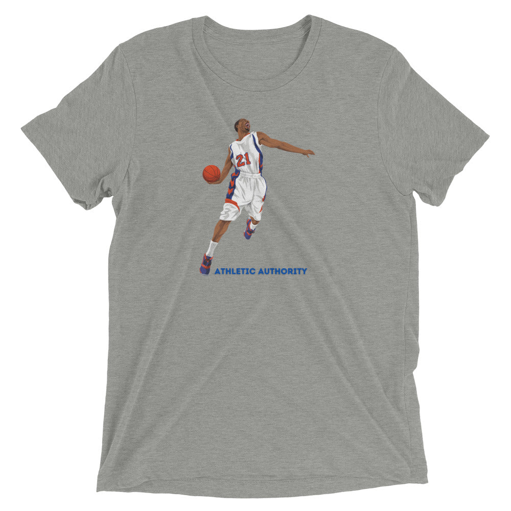 Athletic Authority  "Basketball Slam" Unisex Tri-Blend Short sleeve t-shirt