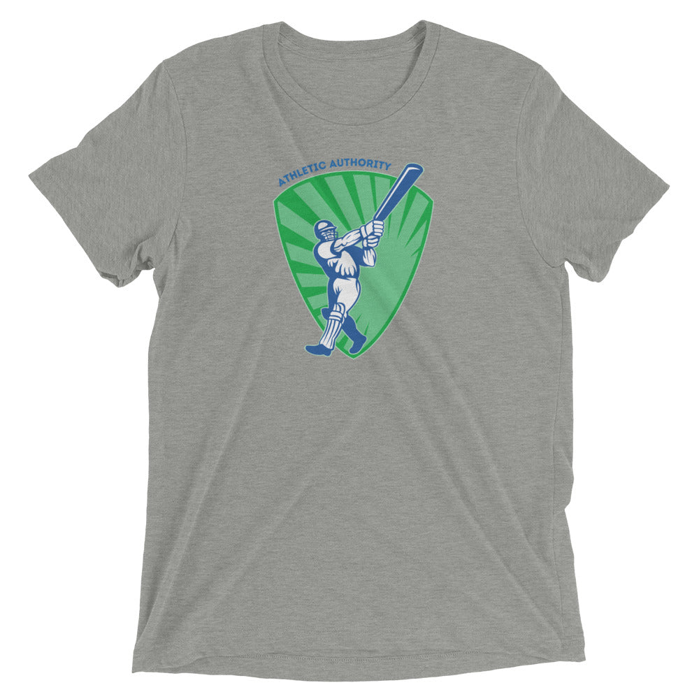 Athletic Authority "Cricket 6" Unisex Tri-Blend Short sleeve t-shirt