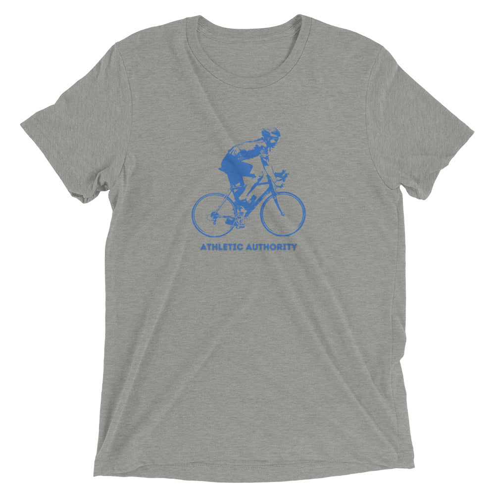 Athletic Authority "Cycling Rider" Unisex Tri-Blend Short sleeve t-shirt