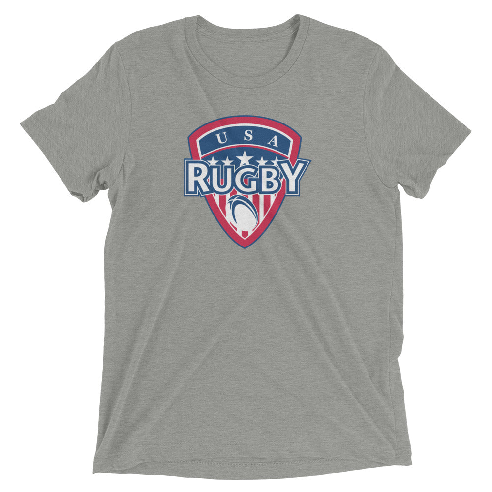 Athletic Authority "Rugby USA" Unisex Tri-Blend Short sleeve t-shirt