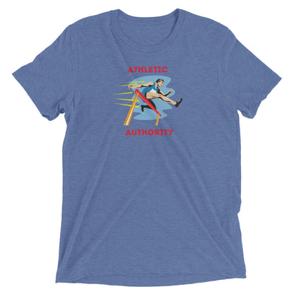 Athletic Authority "Hurdles" Unisex Tri-Blend Short sleeve t-shirt