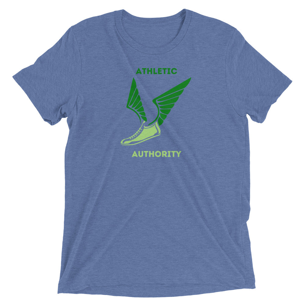 Athletic Authority "Winged Foot" Unisex Tri-Blend Short sleeve t-shirt