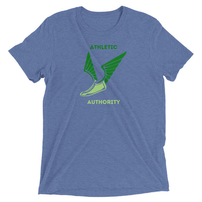 Athletic Authority "Winged Foot" Unisex Tri-Blend Short sleeve t-shirt