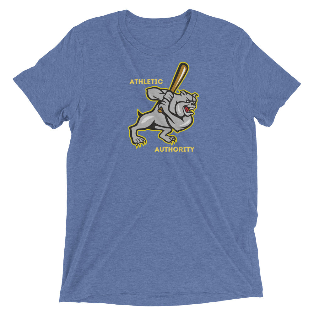 Athletic Authority  "Baseball Big Dog" Unisex Tri-Blend Short sleeve t-shirt