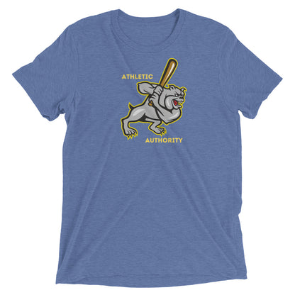 Athletic Authority  "Baseball Big Dog" Unisex Tri-Blend Short sleeve t-shirt