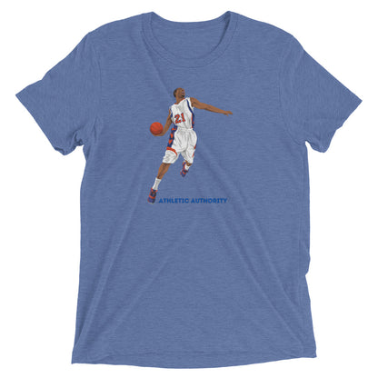 Athletic Authority  "Basketball Slam" Unisex Tri-Blend Short sleeve t-shirt