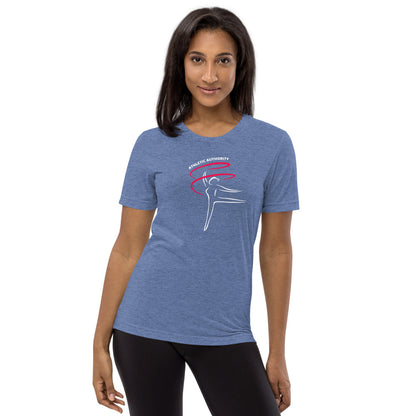 Athletic Authority  "Gymnastics Ribbon" Unisex Tri-Blend Short sleeve t-shirt