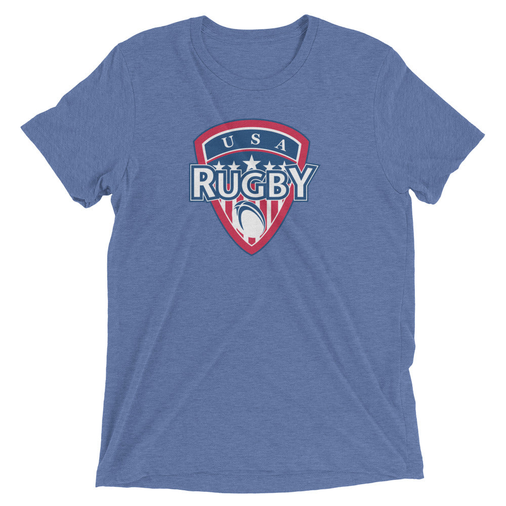 Athletic Authority "Rugby USA" Unisex Tri-Blend Short sleeve t-shirt