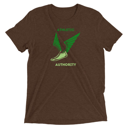 Athletic Authority "Winged Foot" Unisex Tri-Blend Short sleeve t-shirt