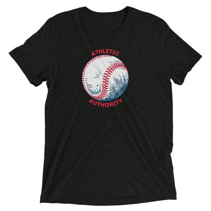 Athletic Authority  "Baseball Big Ball" Unisex Tri-Blend Short sleeve t-shirt