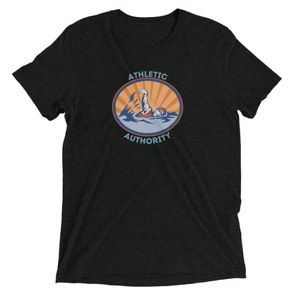 Athletic Authority "Wild Swimming" Unisex Tri-Blend Short sleeve t-shirt