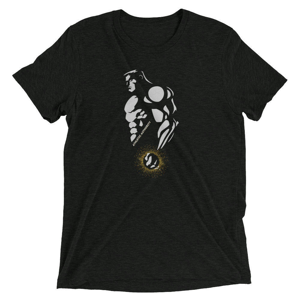 Athletic Authority "Power Fist" Unisex Tri-Blend Short sleeve t-shirt