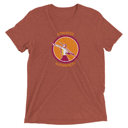 Athletic Authority "Javelin" Unisex Tri-Blend Short sleeve t-shirt