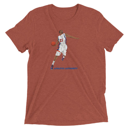 Athletic Authority  "Basketball Slam" Unisex Tri-Blend Short sleeve t-shirt