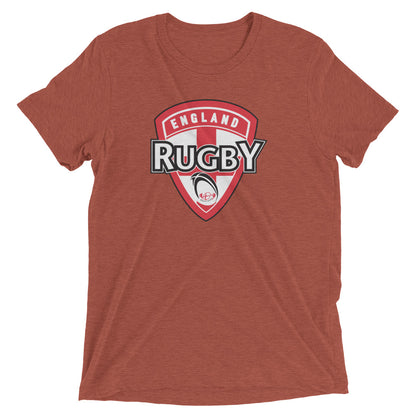 Athletic Authority "Rugby England" Unisex Tri-Blend Short sleeve t-shirt