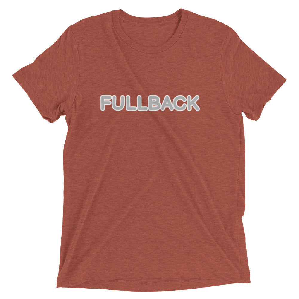 Athletic Authority "FullBack" Unisex Tri-Blend Short sleeve t-shirt