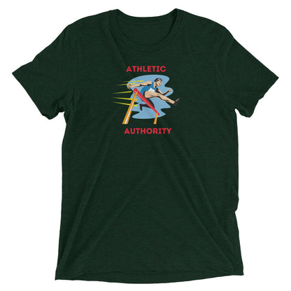 Athletic Authority "Hurdles" Unisex Tri-Blend Short sleeve t-shirt