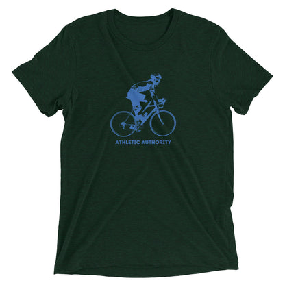 Athletic Authority "Cycling Rider" Unisex Tri-Blend Short sleeve t-shirt