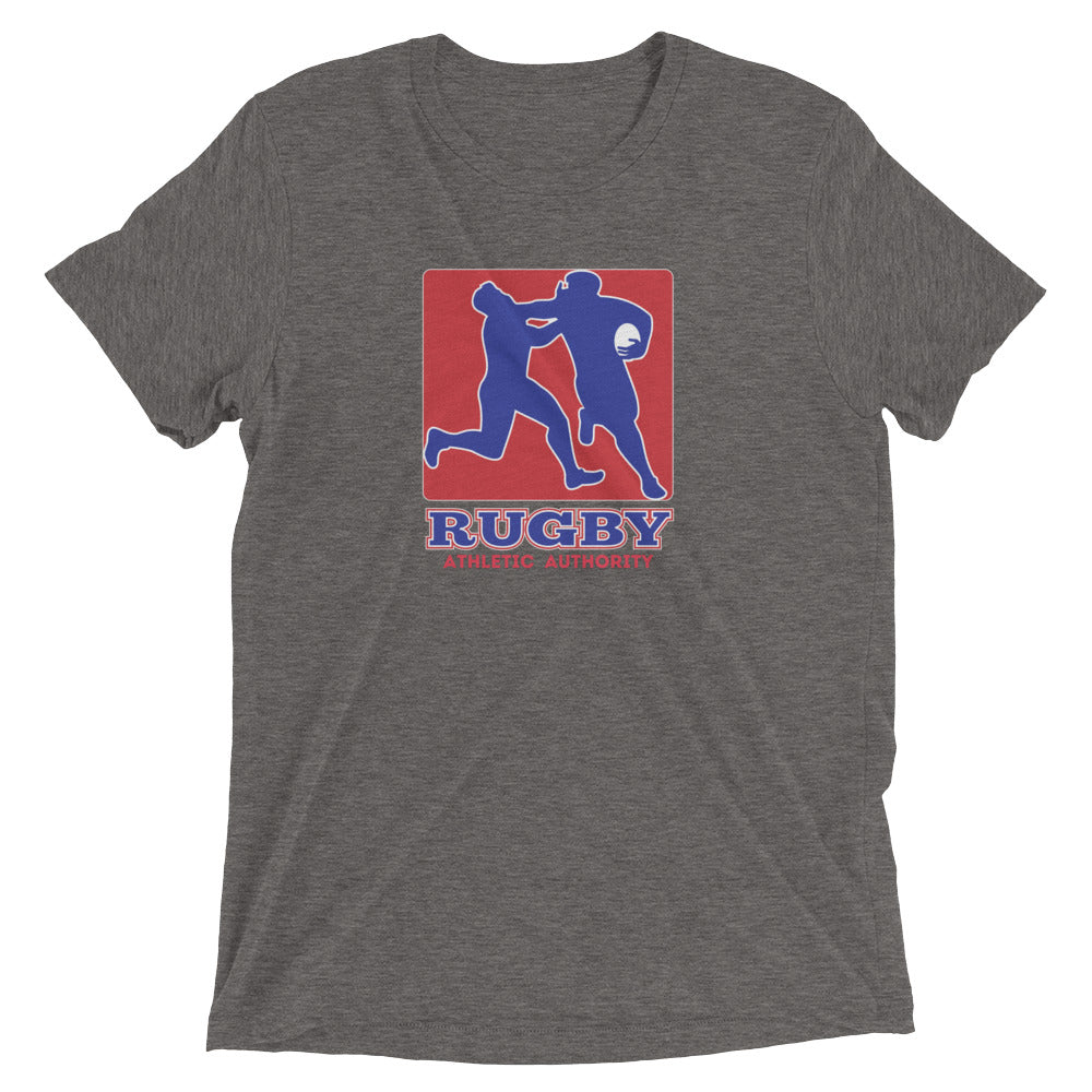 Athletic Authority  "Rugby Contact" Unisex Tri-Blend Short sleeve t-shirt