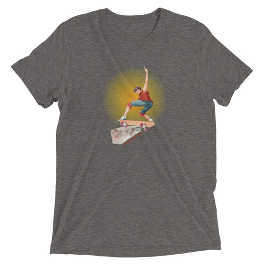 Athletic Authority "Skateboard Grind" Unisex Tri-Blend Short sleeve t-shirt