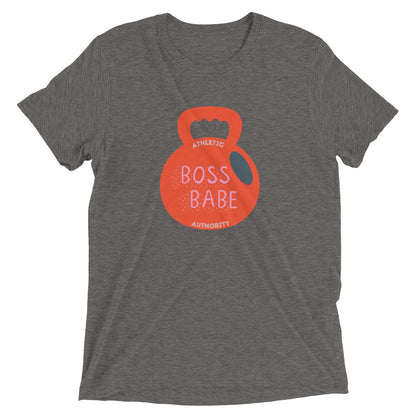 Athletic Authority "Boss Babe" Unisex Tri-Blend Short sleeve t-shirt