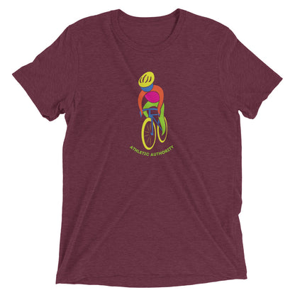 Athletic Authority "Cycling Neon" Unisex Tri-Blend Short sleeve t-shirt