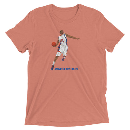 Athletic Authority  "Basketball Slam" Unisex Tri-Blend Short sleeve t-shirt