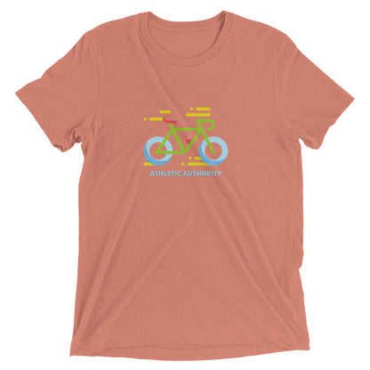 Athletic Authority "Cycling Glow" Unisex Tri-Blend Short sleeve t-shirt