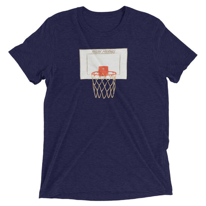 Athletic Authority "Basketball Net" Unisex Tri-Blend Short sleeve t-shirt