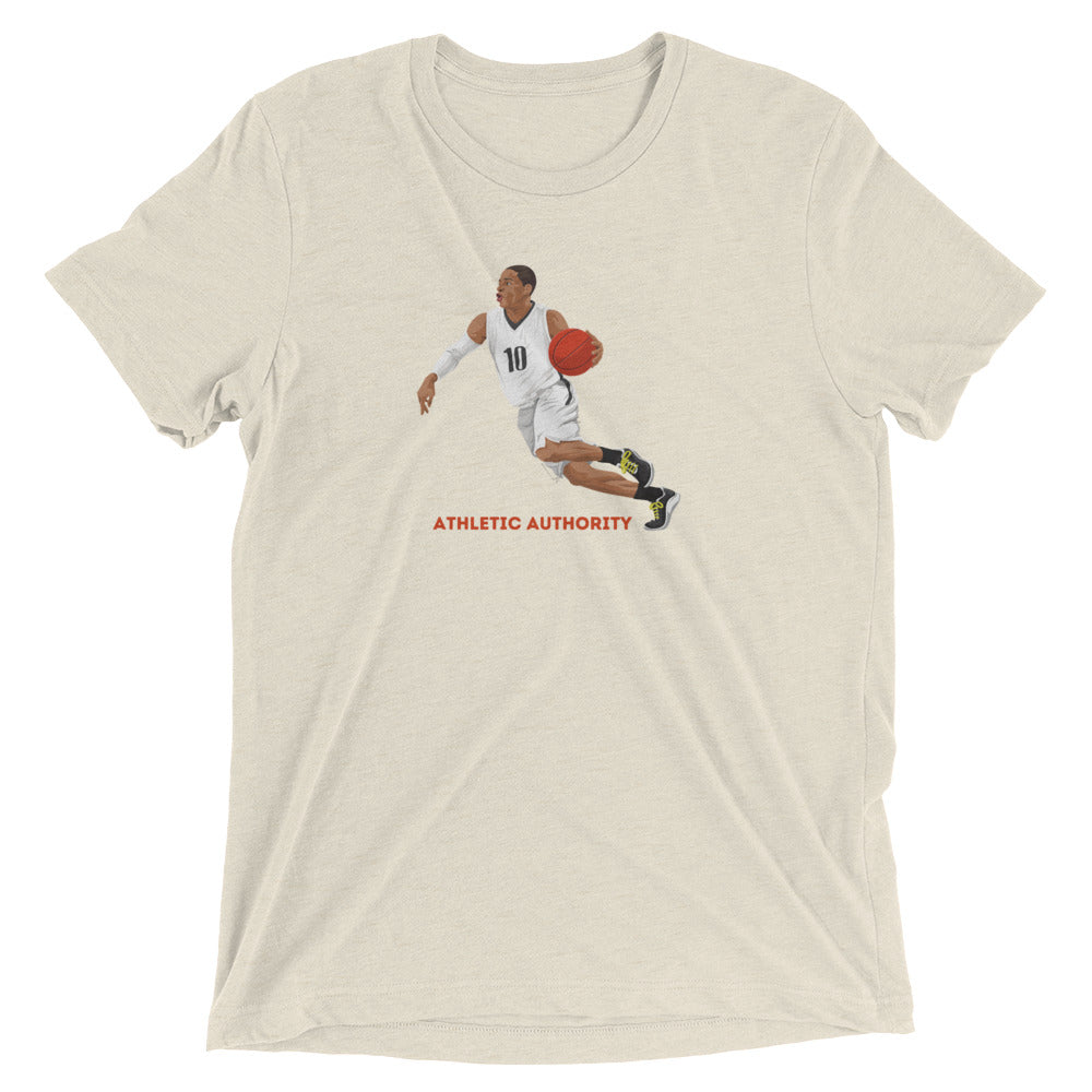 Athletic Authority "Basketball Drive" Unisex Tri-Blend Short sleeve t-shirt