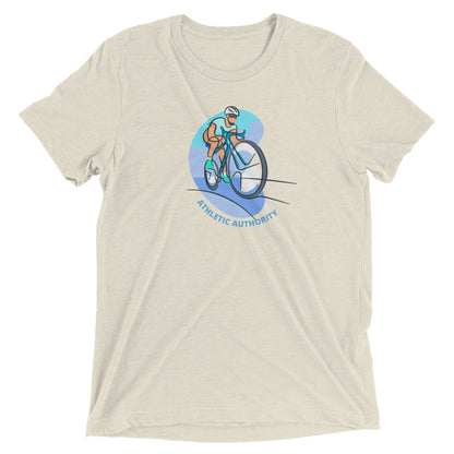 Athletic Authority "Cycling Ride" Unisex Tri-Blend Short sleeve t-shirt