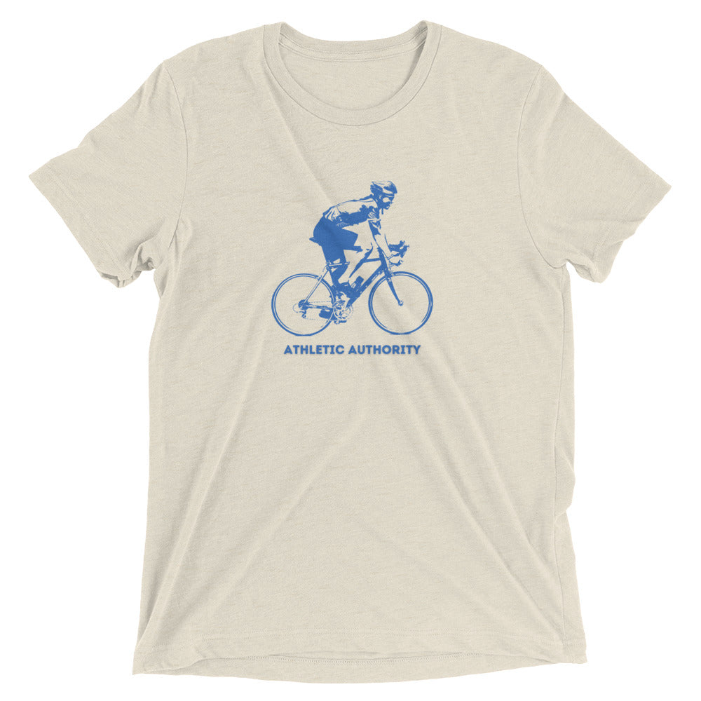 Athletic Authority "Cycling Rider" Unisex Tri-Blend Short sleeve t-shirt