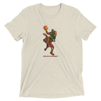 Athletic Authority  "Basketball Layup" Unisex Tri-Blend Short sleeve t-shirt