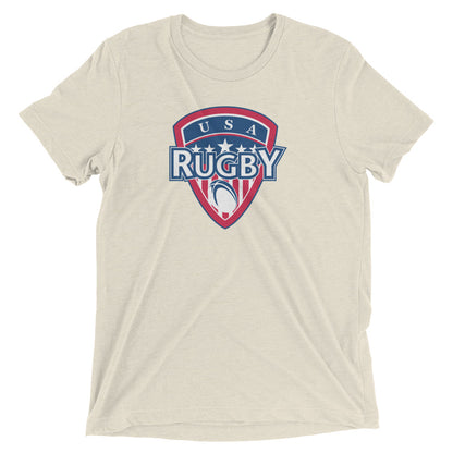 Athletic Authority "Rugby USA" Unisex Tri-Blend Short sleeve t-shirt