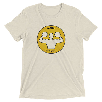 Athletic Authority "Gold Press" Unisex Tri-Blend Short sleeve t-shirt