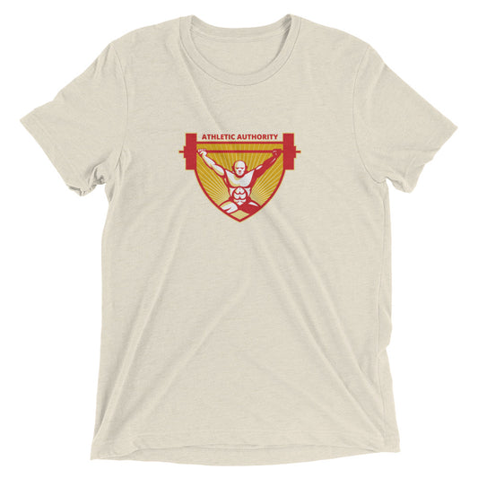 Athletic Authority "Strong Lift" Unisex Tri-Blend Short sleeve t-shirt