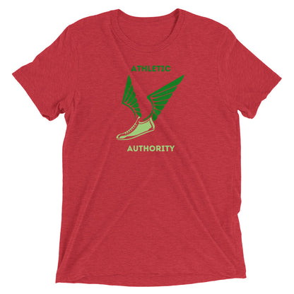 Athletic Authority "Winged Foot" Unisex Tri-Blend Short sleeve t-shirt