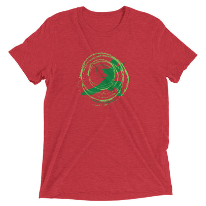 Athletic Authority  "Martial Arts Green" Unisex Tri-Blend Short sleeve t-shirt