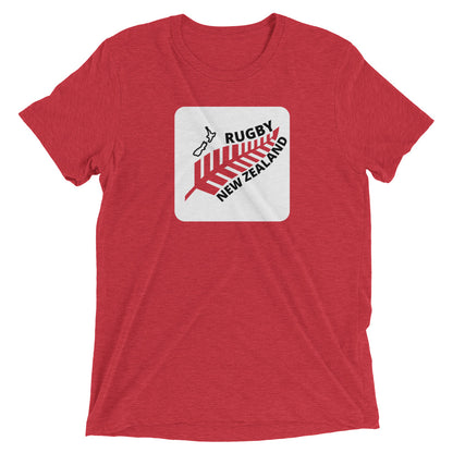 Athletic Authority "Rugby New Zealand" Unisex Tri-Blend Short sleeve t-shirt