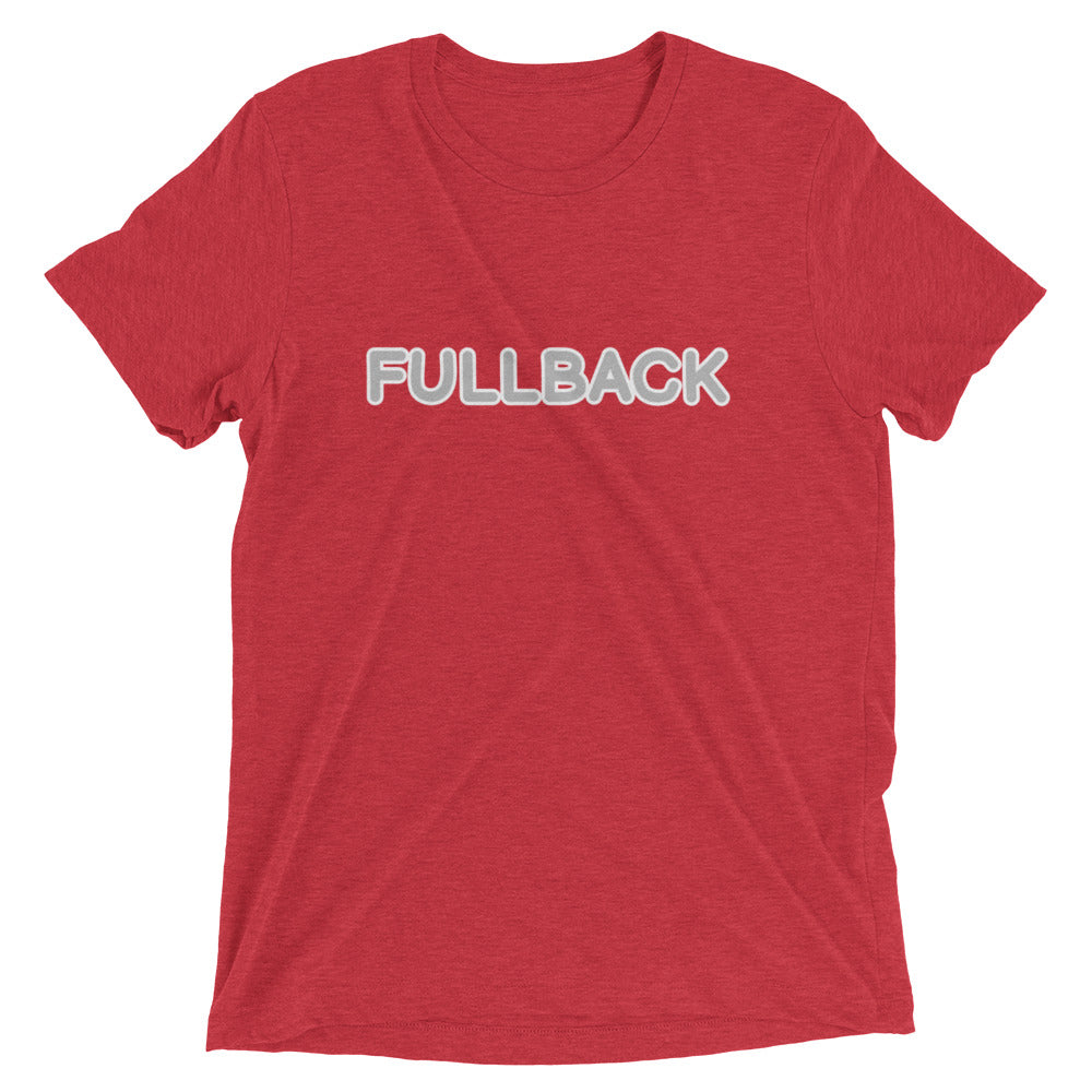 Athletic Authority "FullBack" Unisex Tri-Blend Short sleeve t-shirt