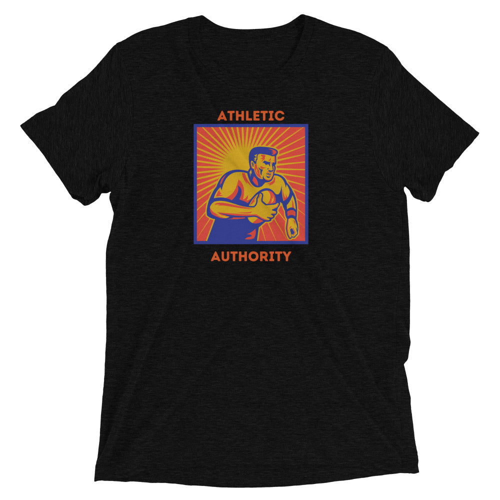 Athletic Authority "Rugby SUN" Unisex Tri-Blend Short sleeve t-shirt