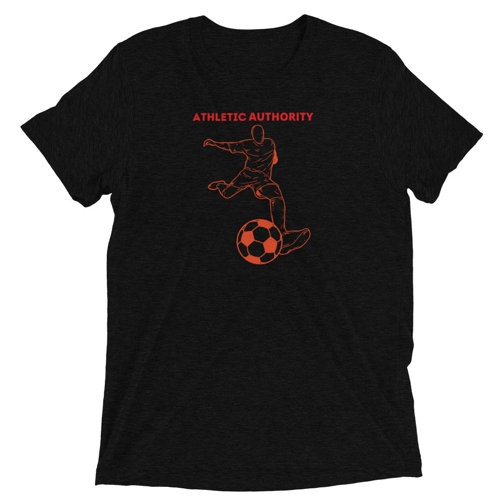 Athletic Authority "  Soccer Blast" Unisex Tri-Blend Short sleeve t-shirt