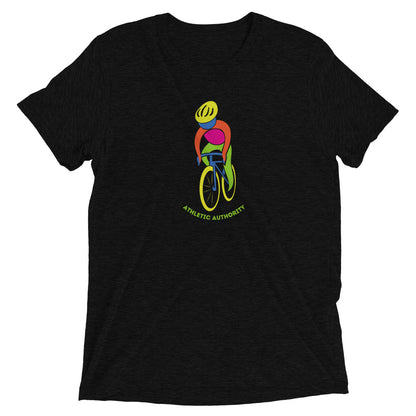 Athletic Authority "Cycling Neon" Unisex Tri-Blend Short sleeve t-shirt