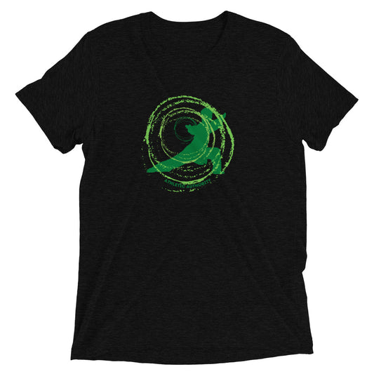 Athletic Authority  "Martial Arts Green" Unisex Tri-Blend Short sleeve t-shirt