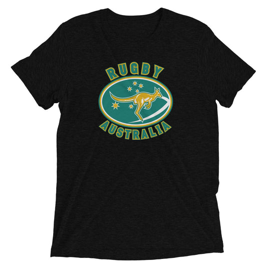 Athletic Authority "Rugby Australia" Unisex Tri-Blend Short sleeve t-shirt