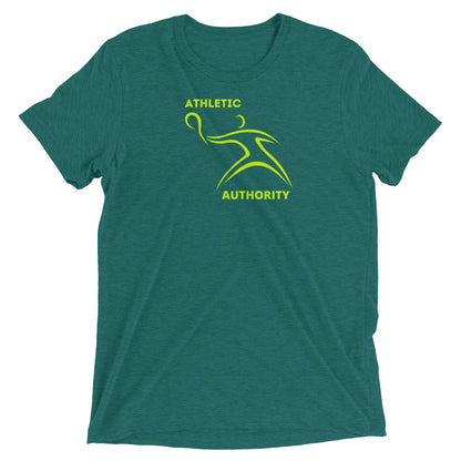 Athletic Authority "Tennis Swish" Unisex Tri-Blend Short sleeve t-shirt