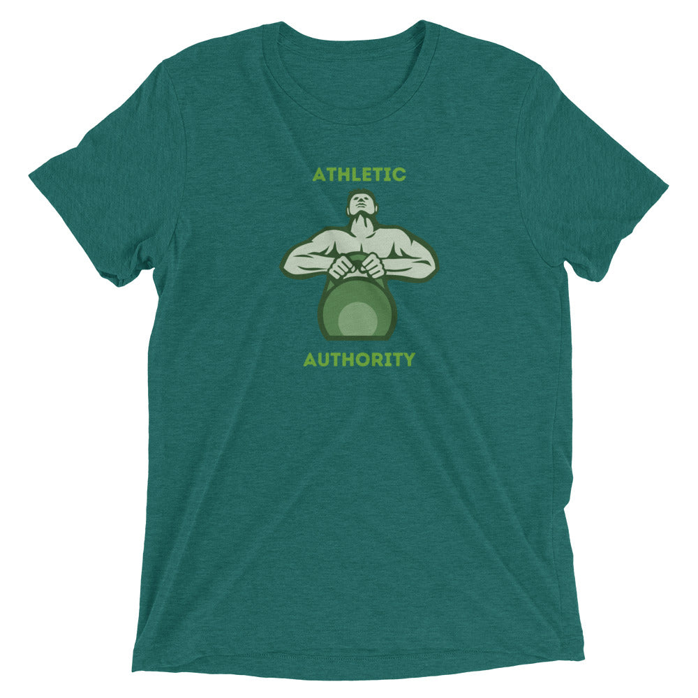 Athletic Authority  "Green Strong" Unisex Tri-Blend Short sleeve t-shirt