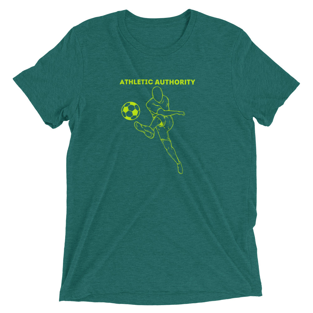 Athletic Authority "Soccer Kick" Tri Blend t-shirt