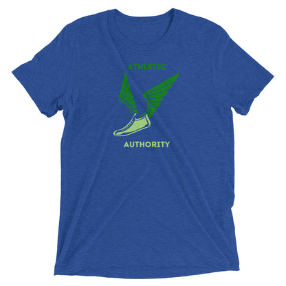 Athletic Authority "Winged Foot" Unisex Tri-Blend Short sleeve t-shirt