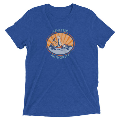 Athletic Authority "Wild Swimming" Unisex Tri-Blend Short sleeve t-shirt